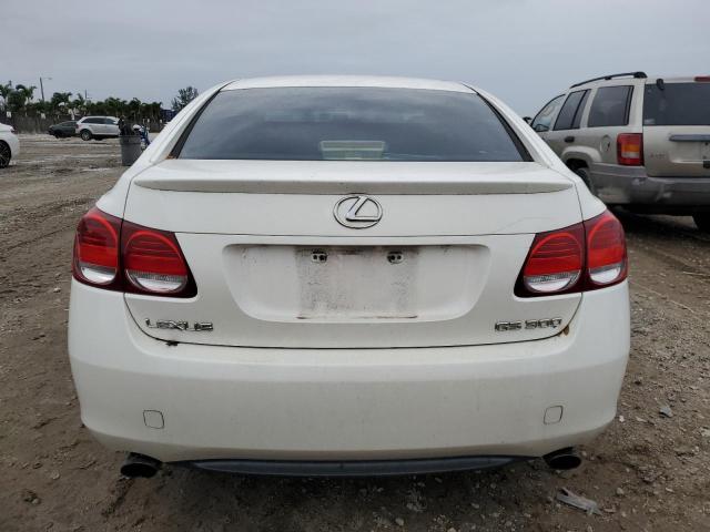 JTHBH96S265024910 - 2006 LEXUS GS 300 WHITE photo 6