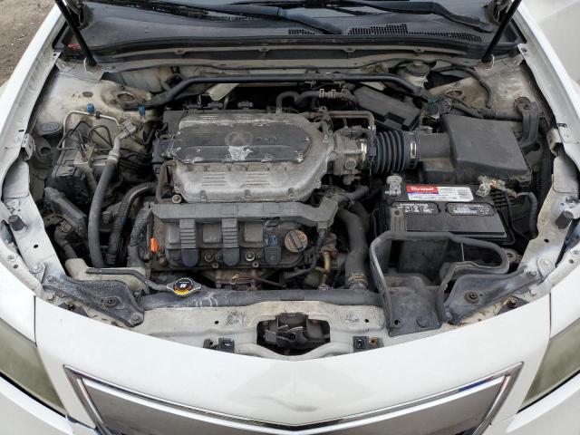 19UUA8F7XCA009595 - 2012 ACURA TL WHITE photo 11