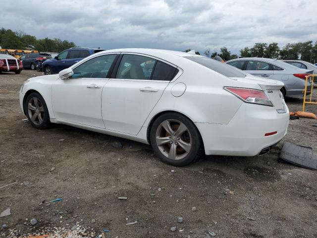 19UUA8F7XCA009595 - 2012 ACURA TL WHITE photo 2
