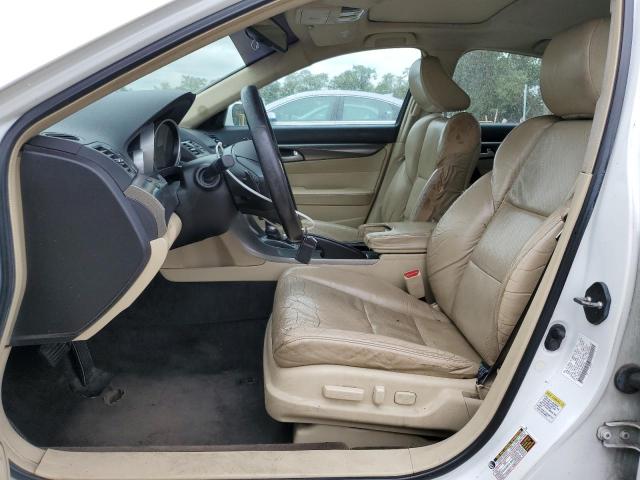 19UUA8F7XCA009595 - 2012 ACURA TL WHITE photo 7