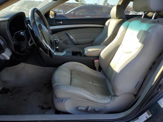 JNKCV64E48M127876 - 2008 INFINITI G37 BASE GRAY photo 7