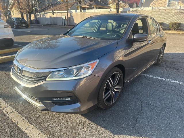 1HGCR2F11HA188727 - 2017 HONDA ACCORD SPORT SPECIAL EDITION GRAY photo 1