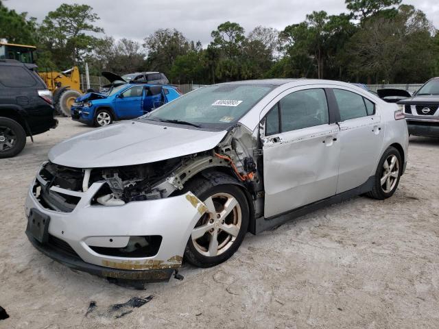 1G1RD6E49CU102557 - 2012 CHEVROLET VOLT SILVER photo 1