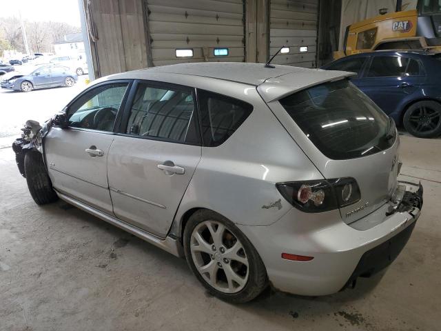 JM1BK344X81132576 - 2008 MAZDA 3 HATCHBACK SILVER photo 2