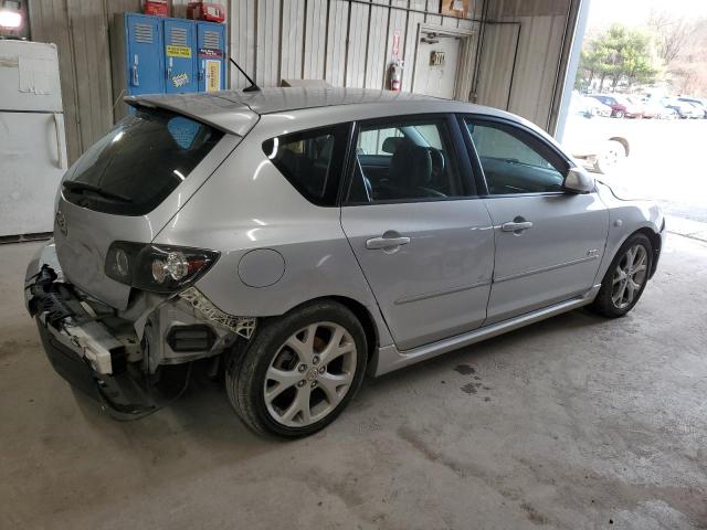 JM1BK344X81132576 - 2008 MAZDA 3 HATCHBACK SILVER photo 3