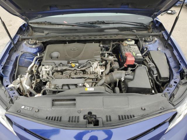 JTNB11HK3J3067222 - 2018 TOYOTA CAMRY L BLUE photo 11
