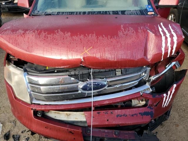 2FMDK38C67BB43938 - 2007 FORD EDGE SEL RED photo 11