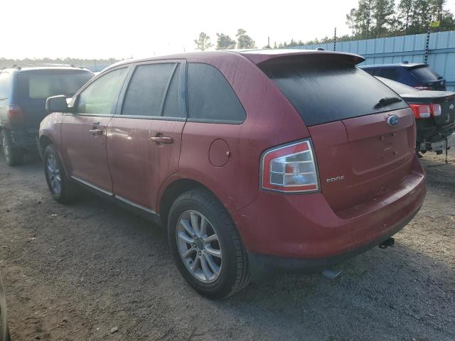 2FMDK38C67BB43938 - 2007 FORD EDGE SEL RED photo 2