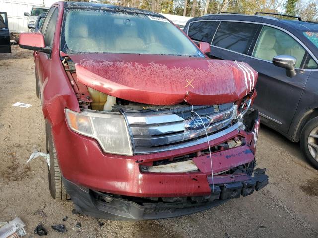 2FMDK38C67BB43938 - 2007 FORD EDGE SEL RED photo 5