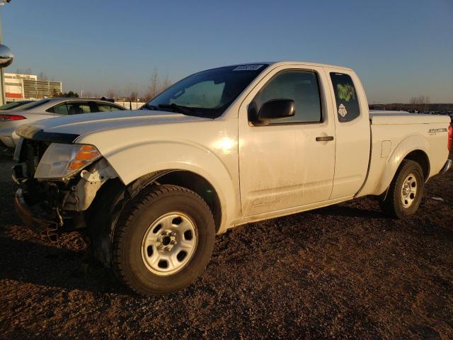 1N6BD0CTXDN721029 - 2013 NISSAN FRONTIER S WHITE photo 1