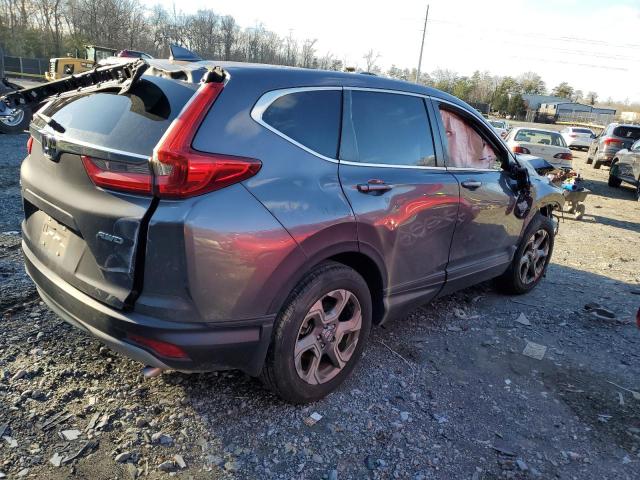 2HKRW2H56JH617313 - 2018 HONDA CR-V EX GRAY photo 3