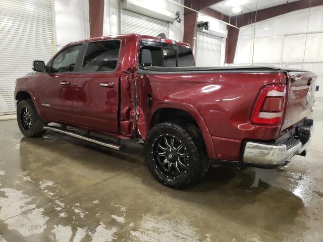 1C6SRFJT3NN224424 - 2022 RAM 1500 LARAMIE MAROON photo 2