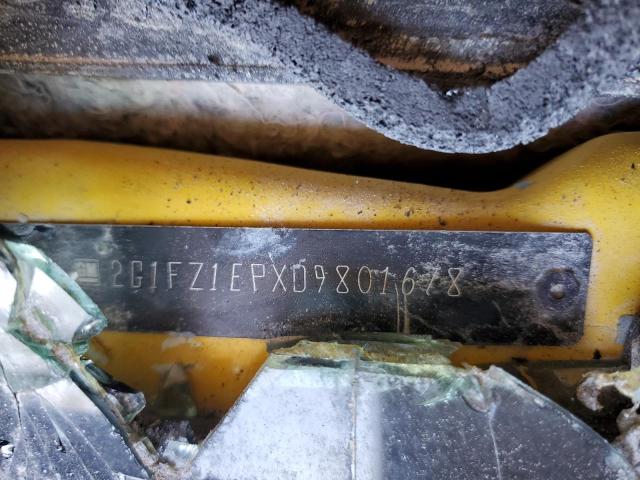 2G1FZ1EPXD9801678 - 2013 CHEVROLET CAMARO ZL1 ყვითელი ფოტო 12