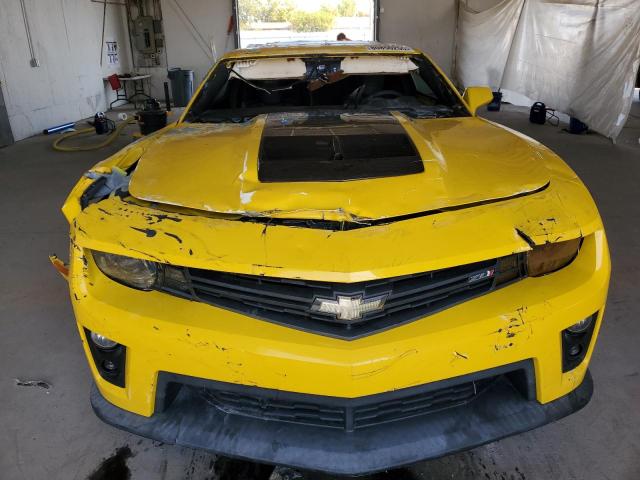 2G1FZ1EPXD9801678 - 2013 CHEVROLET CAMARO ZL1 ყვითელი ფოტო 5