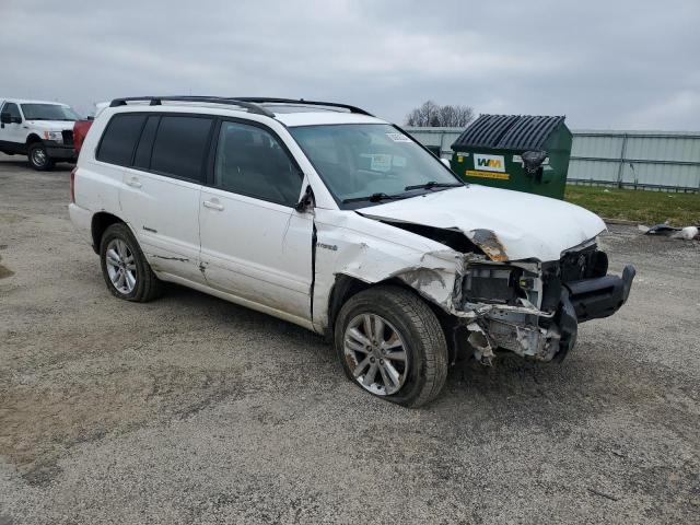 JTEHW21AX70036563 - 2007 TOYOTA HIGHLANDER HYBRID WHITE photo 4