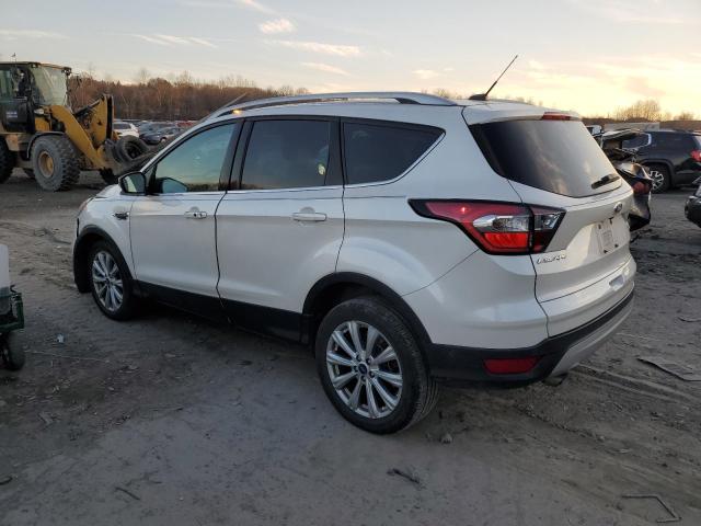 1FMCU9JD3HUC71416 - 2017 FORD ESCAPE TITANIUM WHITE photo 2