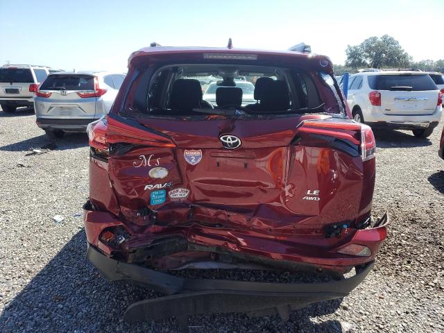 2T3BFREV8JW746211 - 2018 TOYOTA RAV4 LE Qırmızı foto 6