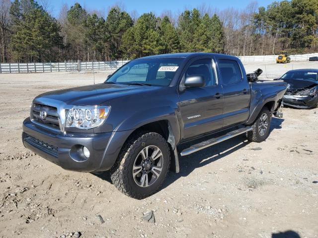 5TEJU4GN0AZ710275 - 2010 TOYOTA TACOMA DOUBLE CAB PRERUNNER CHARCOAL photo 1