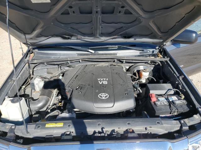 5TEJU4GN0AZ710275 - 2010 TOYOTA TACOMA DOUBLE CAB PRERUNNER CHARCOAL photo 11