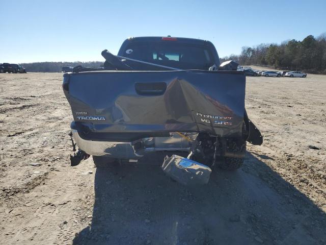 5TEJU4GN0AZ710275 - 2010 TOYOTA TACOMA DOUBLE CAB PRERUNNER CHARCOAL photo 6