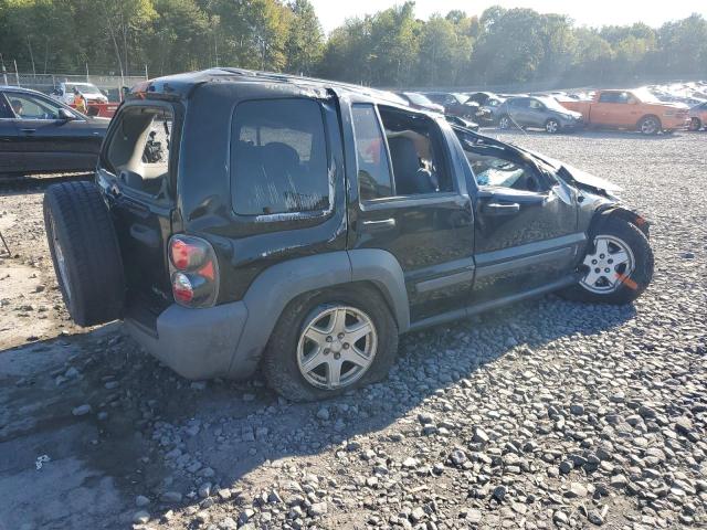 1J4GL48K95W539153 - 2005 JEEP LIBERTY SPORT 黑色 照片 3