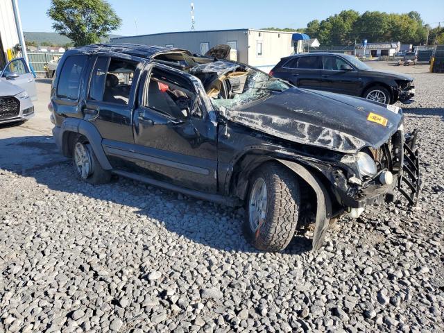 1J4GL48K95W539153 - 2005 JEEP LIBERTY SPORT 黑色 照片 4