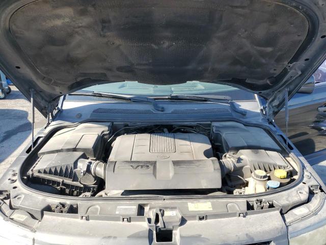 SALSF2D4XAA240306 - 2010 LAND ROVER RANGE ROVE HSE BLACK photo 12