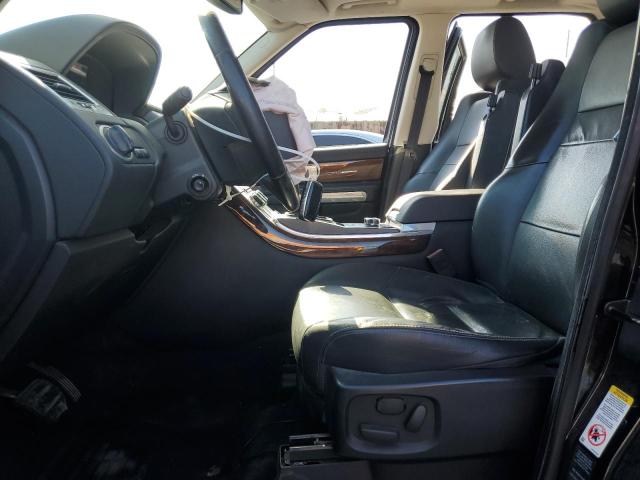 SALSF2D4XAA240306 - 2010 LAND ROVER RANGE ROVE HSE BLACK photo 7