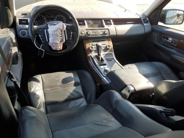 SALSF2D4XAA240306 - 2010 LAND ROVER RANGE ROVE HSE BLACK photo 8