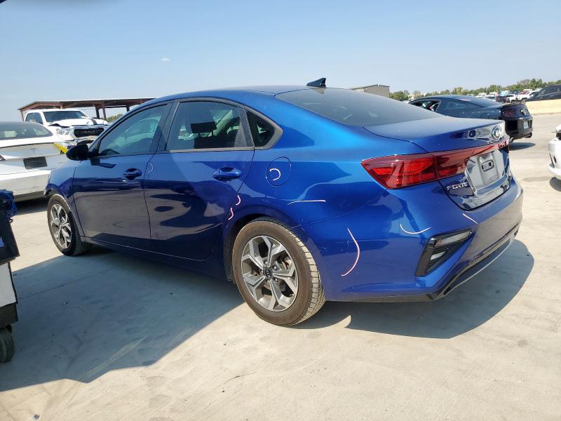 3KPF24AD9KE109483 - 2019 KIA FORTE FE ლურჯი ფოტო 2