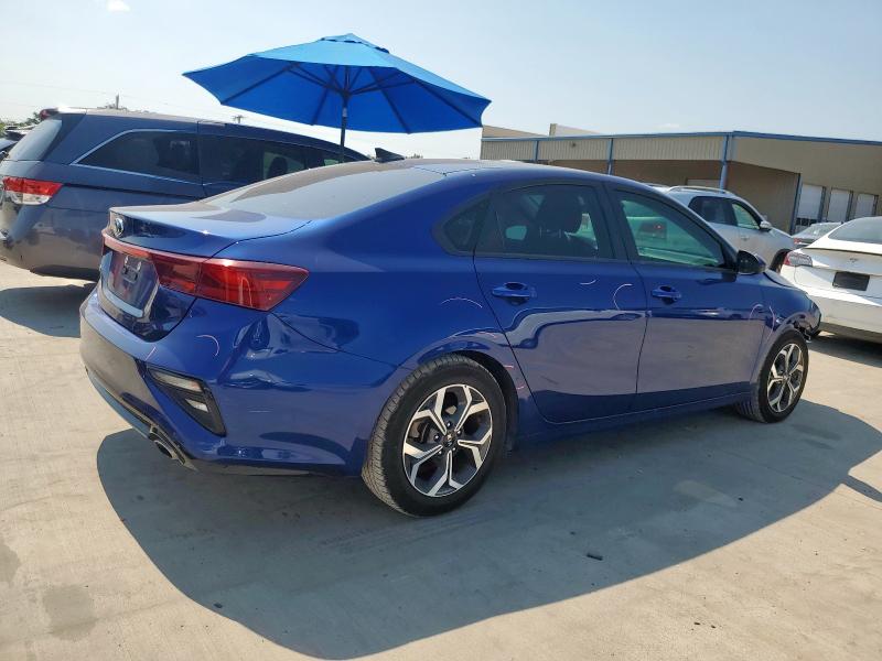 3KPF24AD9KE109483 - 2019 KIA FORTE FE ლურჯი ფოტო 3