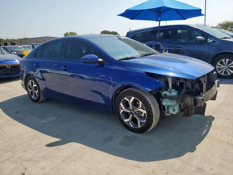 3KPF24AD9KE109483 - 2019 KIA FORTE FE ლურჯი ფოტო 4