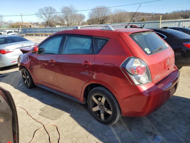 5Y2SP67009Z403319 - 2009 PONTIAC VIBE RED photo 2