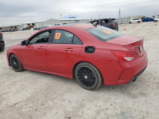 WDDSJ4EB0GN330344 - 2016 MERCEDES-BENZ CLA 250 RED photo 2