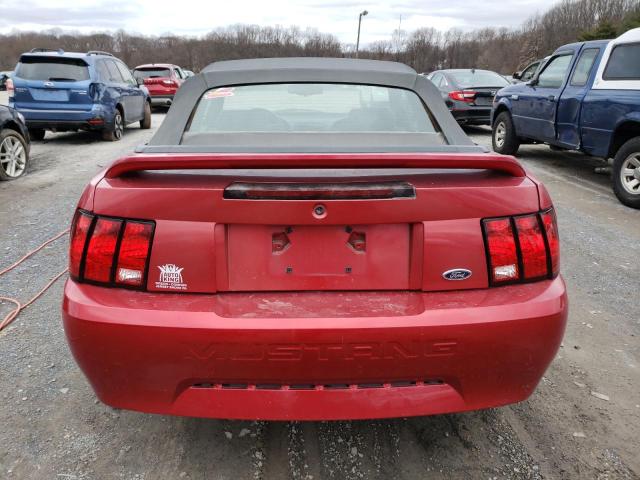 1FAFP4442YF226257 - 2000 FORD MUSTANG RED photo 6