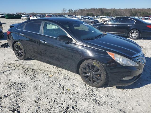 5NPEC4AC9BH224709 - 2011 HYUNDAI SONATA SE BLACK photo 4