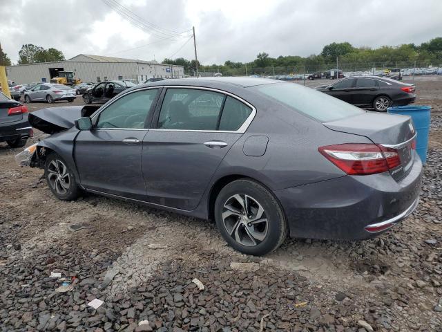1HGCR2F3XGA107725 - 2016 HONDA ACCORD LX GRAY photo 2