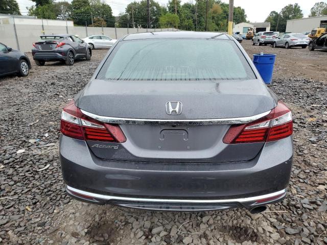 1HGCR2F3XGA107725 - 2016 HONDA ACCORD LX GRAY photo 6