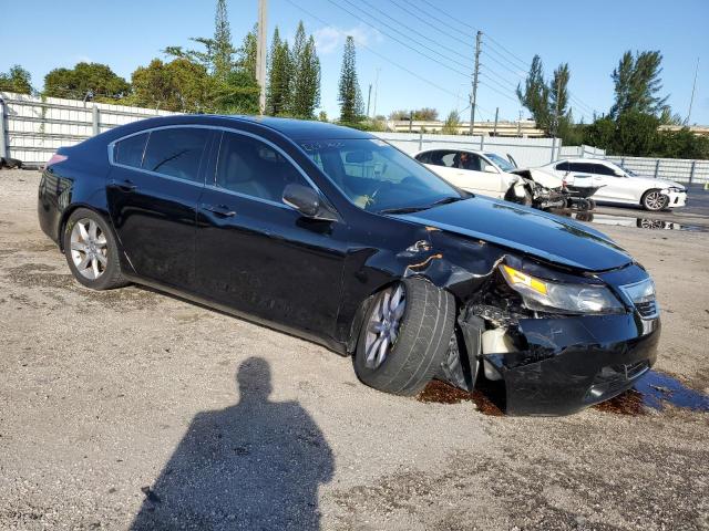 19UUA8F52CA006642 - 2012 ACURA TL BLACK photo 4