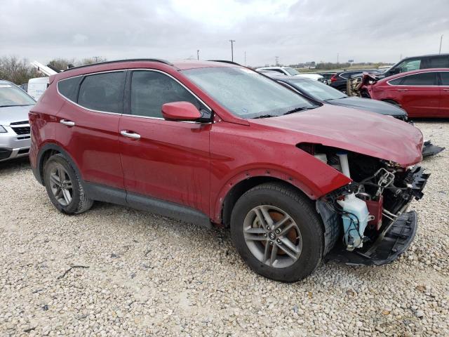 5XYZU3LB5HG406646 - 2017 HYUNDAI SANTA FE S BURGUNDY photo 4