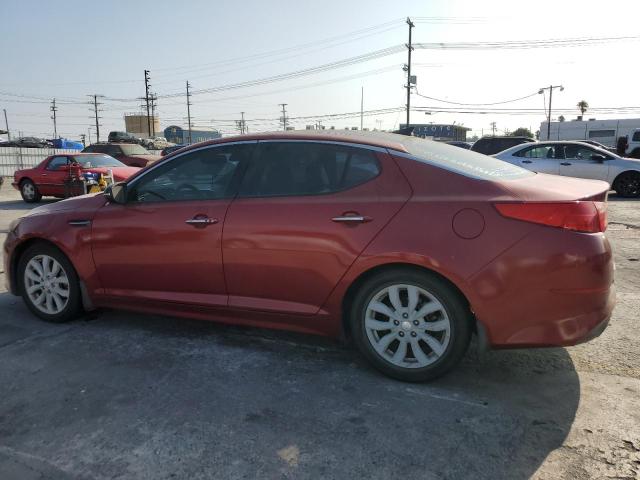 5XXGN4A76EG307391 - 2014 KIA OPTIMA EX Burgund zdjęcie 2