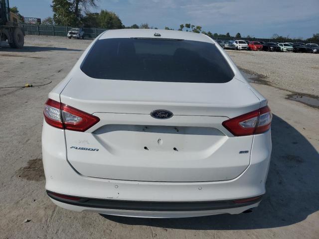 3FA6P0H77DR337543 - 2013 FORD FUSION SE თეთრი ფოტო 6