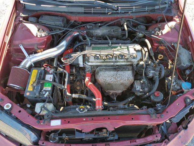 JHMCG6692YC017862 - 2000 HONDA ACCORD SE RED photo 11