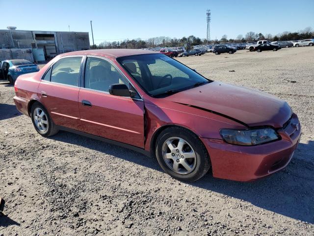 JHMCG6692YC017862 - 2000 HONDA ACCORD SE RED photo 4