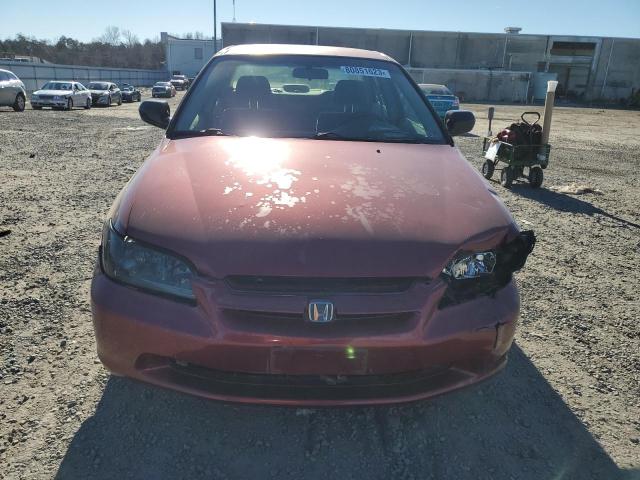 JHMCG6692YC017862 - 2000 HONDA ACCORD SE RED photo 5