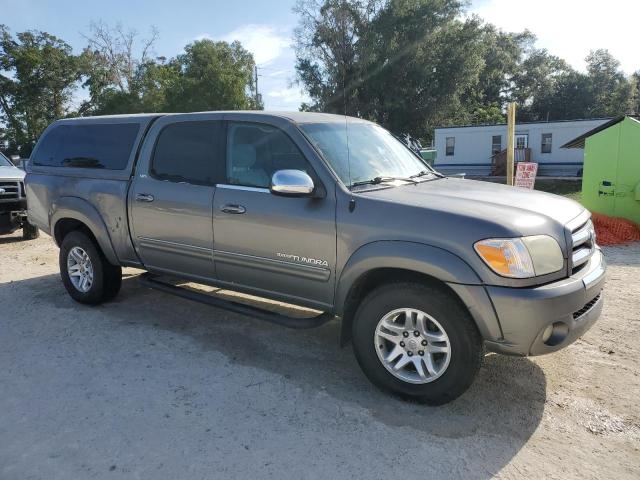 5TBET34165S485887 - 2005 TOYOTA TUNDRA DOUBLE CAB SR5 GRAY photo 4