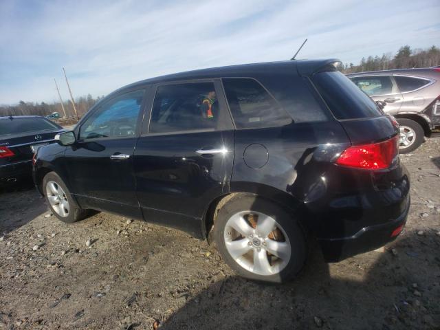 5J8TB18268A014527 - 2008 ACURA RDX BLACK photo 2