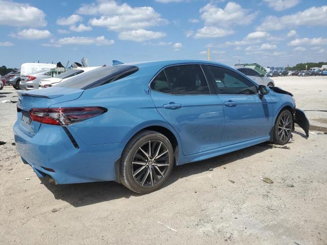 4T1G11AK4PU098014 - 2023 TOYOTA CAMRY SE NIGHT SHADE BLUE photo 3