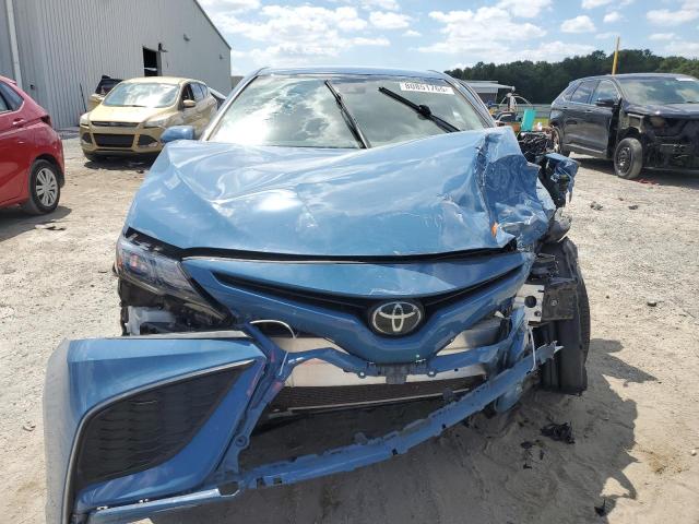 4T1G11AK4PU098014 - 2023 TOYOTA CAMRY SE NIGHT SHADE BLUE photo 5