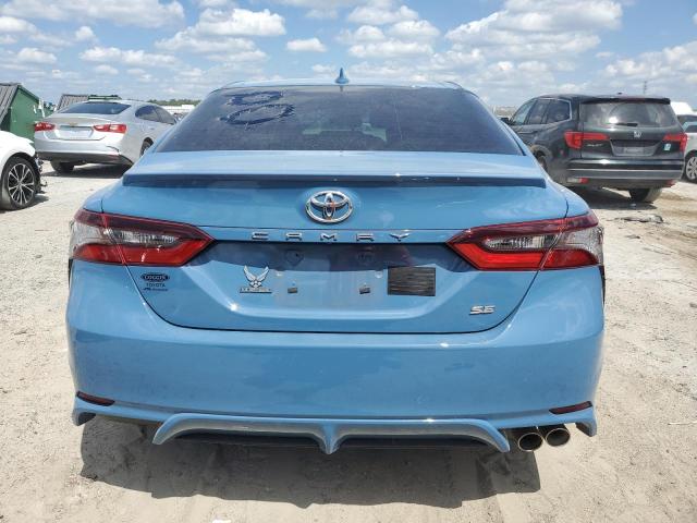 4T1G11AK4PU098014 - 2023 TOYOTA CAMRY SE NIGHT SHADE BLUE photo 6